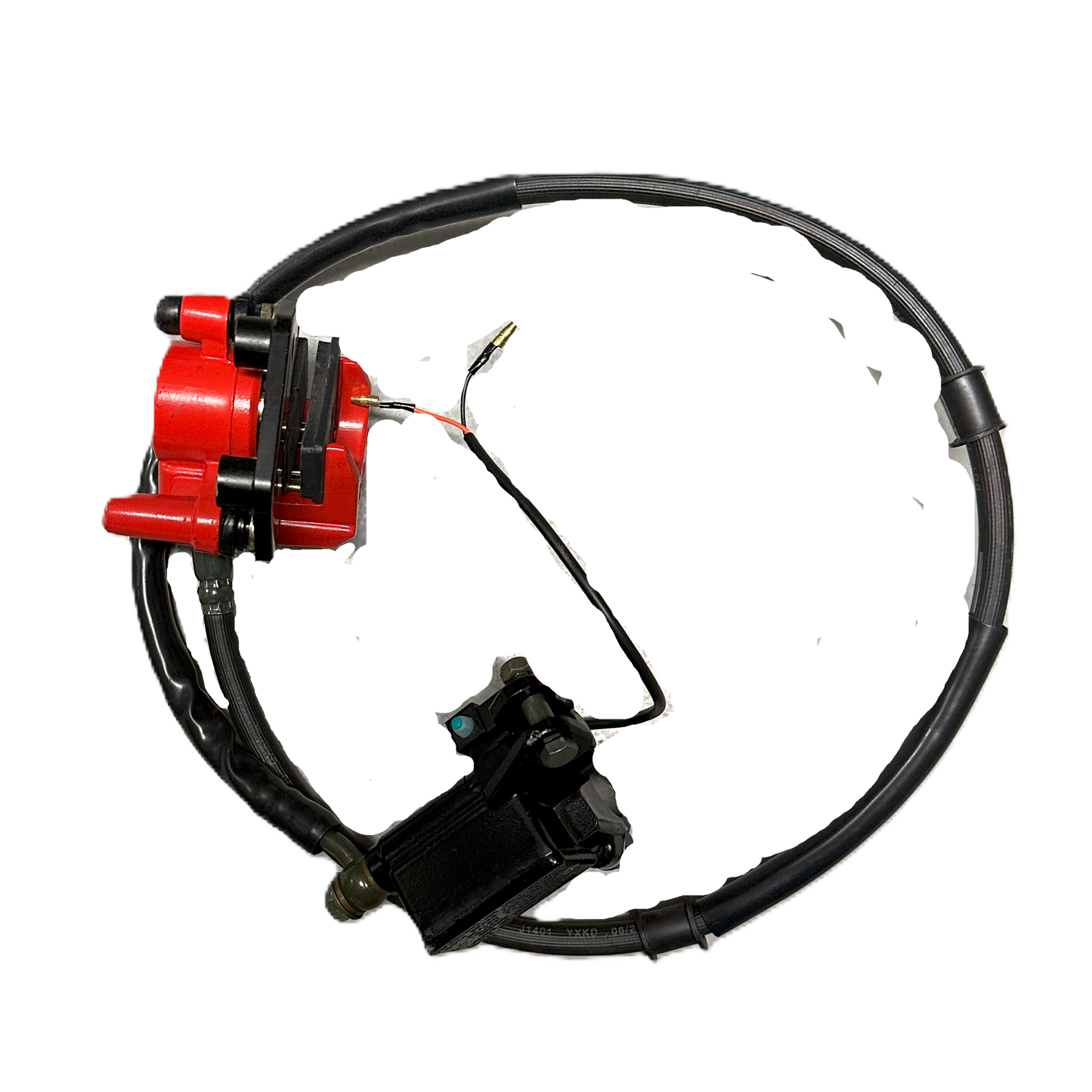 Bremsukerfi að framan fyrir diskabremsur í Tamco