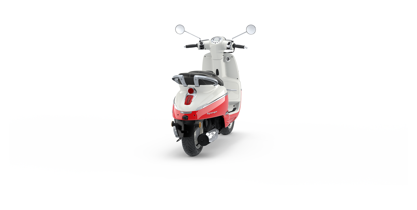 Peugeot Django Classic - Dragon red & Milky White