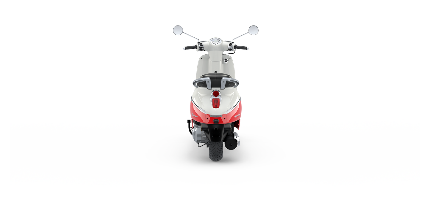 Peugeot Django Classic - Dragon red & Milky White